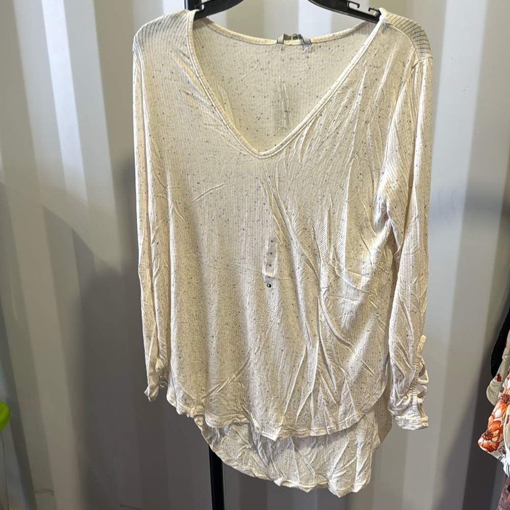 Bke long sleeve pebble top